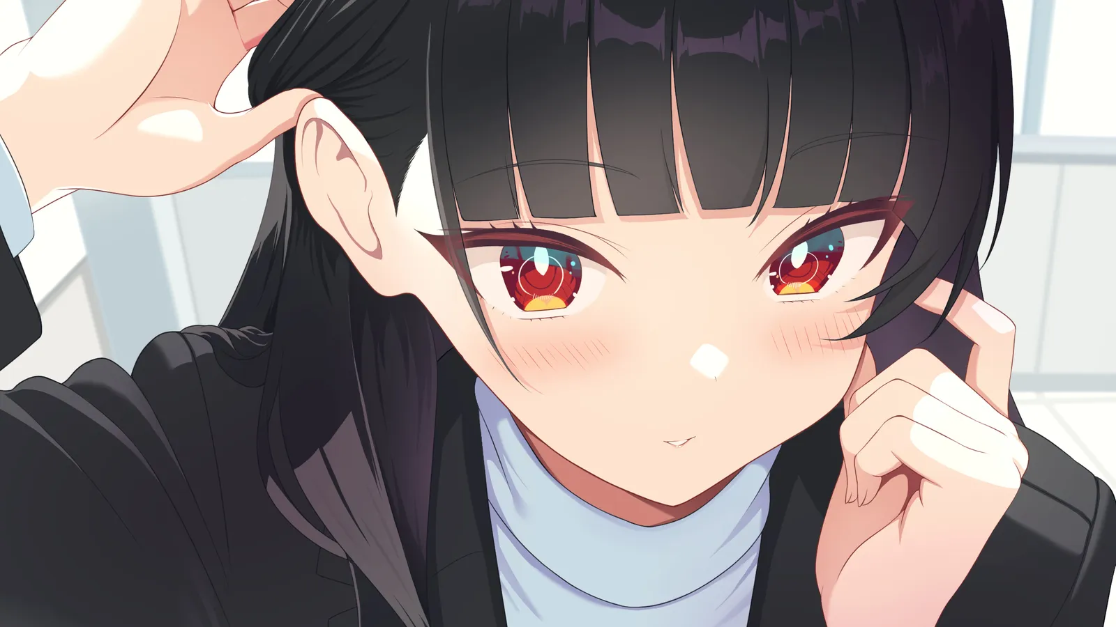 スーツを着た女の子イラスト