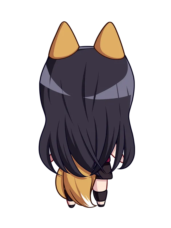 ミニキャラ後ろ