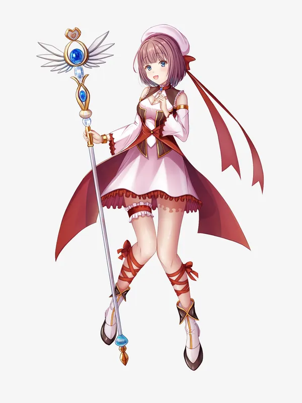 魔法少女の立ち絵