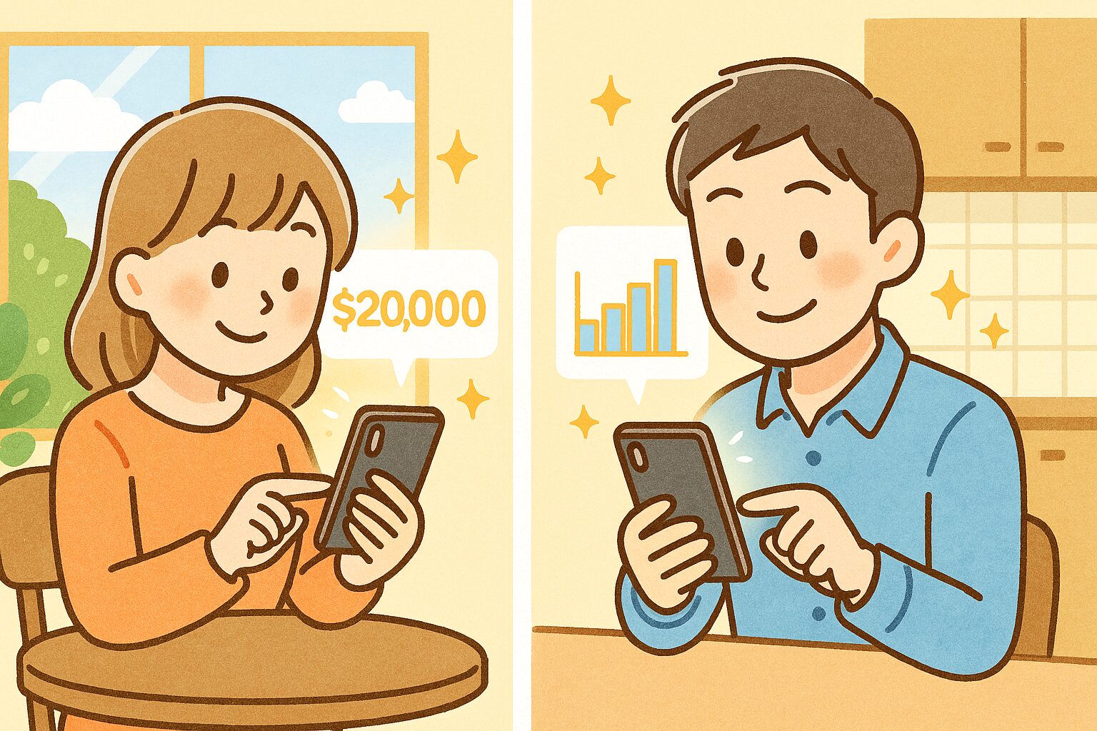 【騙されないで!】スマホで稼ぐのは怪しい?安全に始める副業の選び方と注意点の記事アイキャッチ画像